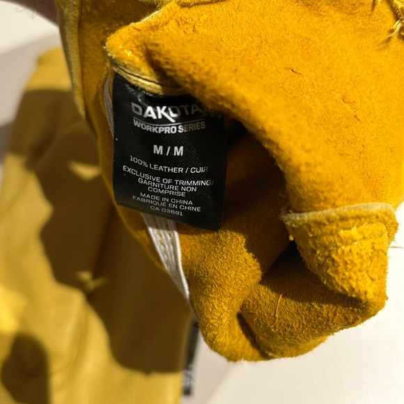 Dakota genuine leather work gloves - Picture 3 of 4